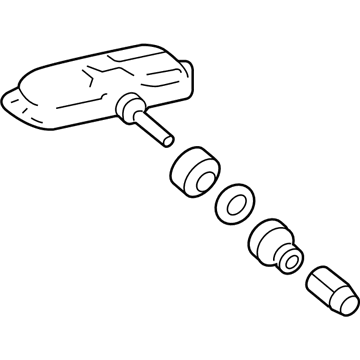 Toyota 42607-33012 TPMS Sensor