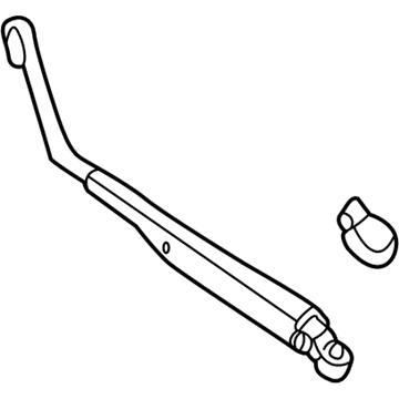 Toyota 85241-20120 Rear Wiper Arm Assembly