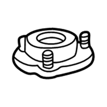 1995 Toyota Camry Shock And Strut Mount - 48609-07010