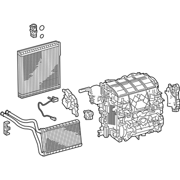 Toyota 87050-12C10 RADIATOR ASSY, AIR C