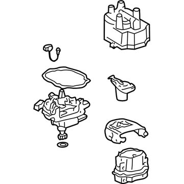 Toyota 19050-75020 Distributor Assy