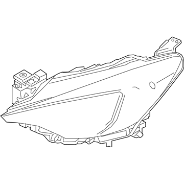 Toyota 81145-WB003 Headlamp Assembly