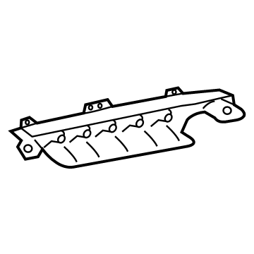 Toyota 55950-12330 Nozzle Assembly, DEFROST