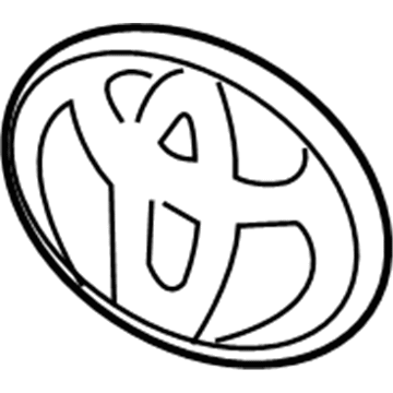 Toyota 75310-47020 Emblem