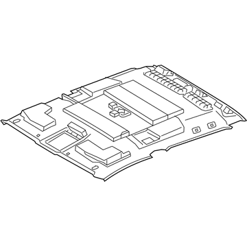 Toyota 63310-04830-B0 HEADLINING Assembly, Roof