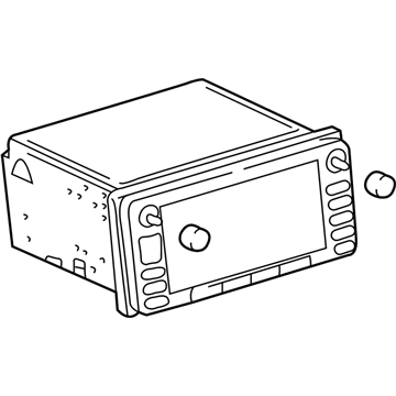 Toyota 86120-AA040 Receiver Assembly, Radio