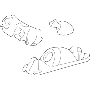 Toyota 81270-42100 Lamp Assembly, License Plate