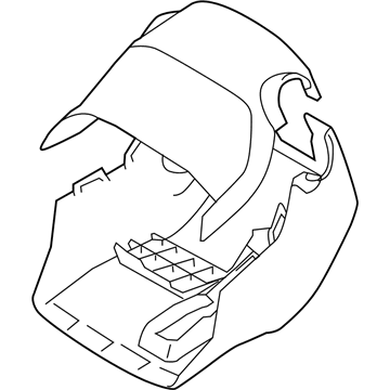 Toyota Corolla iM Steering Column Cover - 45286-1A910-C0