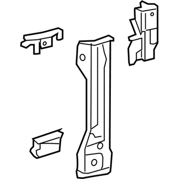 Toyota 53202-47901 Support Sub-Assembly, RADIATO