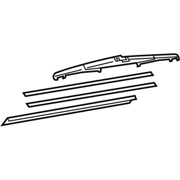 Toyota 85242-0T011 Rear Wiper Blade