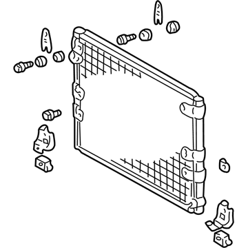 Toyota 88461-35050 Condenser Assembly