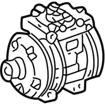 1992 Toyota Land Cruiser A/C Compressor - 88320-14521-84