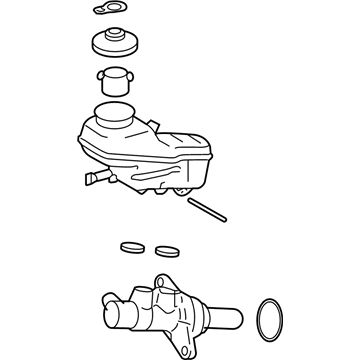 2013 Toyota Matrix Master Cylinder Repair Kit - 47201-02593