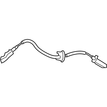 Toyota 69710-WAA01 Lock Cable