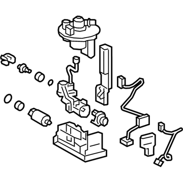Toyota 77020-12A80 Fuel Pump Assembly