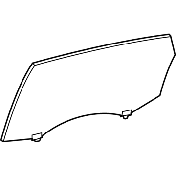 Toyota 68103-0T020 Door Glass