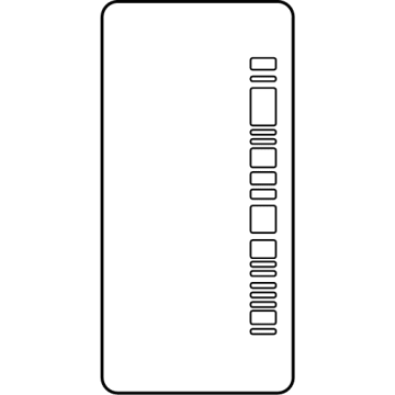 Toyota SU003-07578 Label