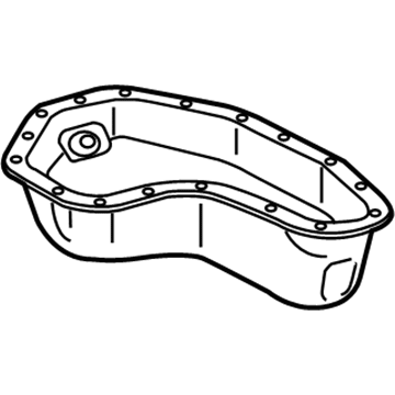 Toyota 12102-0P041 Lower Oil Pan