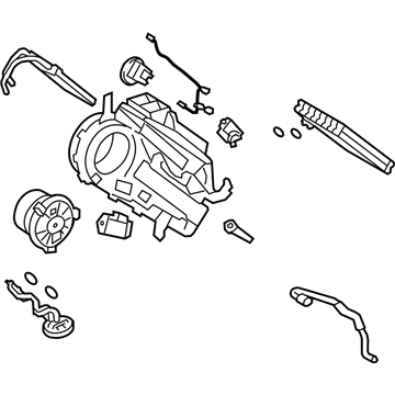 Toyota 87030-0E020 Heater Assembly