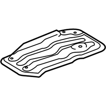 Toyota 58157-0C010 INSULATOR, Front Floor Heat