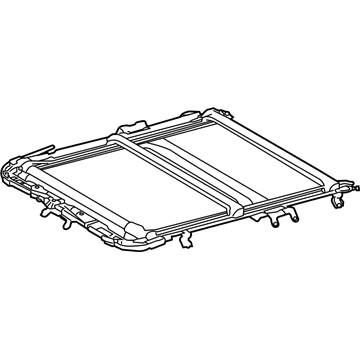 Toyota 63203-02072 Sunroof Frame