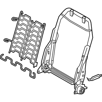 Toyota 71640-WB001 Seat Back Frame