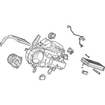 Toyota 87030-0E080 A/C & Heater Assembly