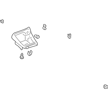 Toyota 58804-AA010 Compartment Trim