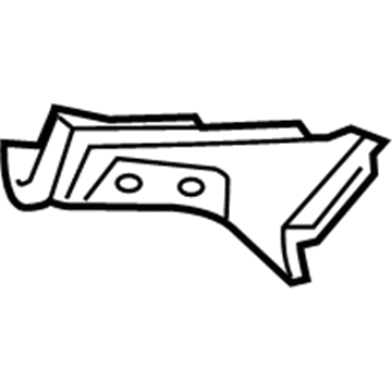 Toyota 61625-47040 Gutter Extension