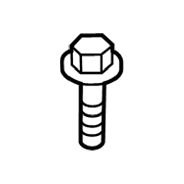 Toyota 90109-06380 Upper Tie Bar Bolt