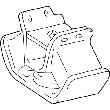 Toyota 12371-0C240 INSULATOR, Engine Mounting