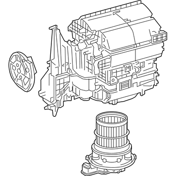 Toyota 87130-47290 Blower Assembly