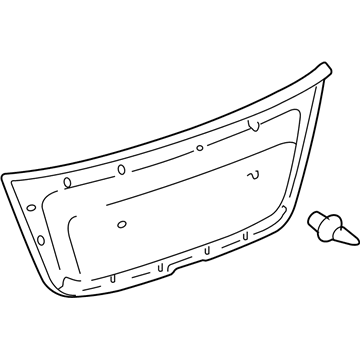 Toyota 64780-48020-A0 Lower Trim Panel