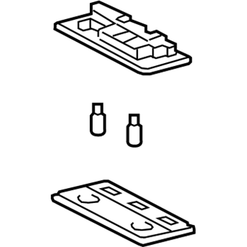 Toyota 81260-52120-B0 Map Lamp Assembly