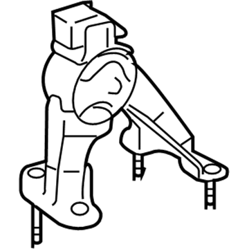 Toyota 12371-28111 INSULATOR, Engine Mounting