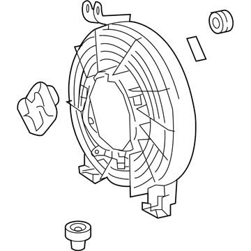 Toyota 88454-60050 Shroud