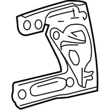 Toyota 86212-47080 Navigation System Kit Bracket