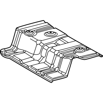 Toyota 58327-0A020 Heat Shield