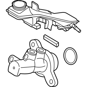 Toyota Yaris iA Master Cylinder Repair Kit - 47201-WB001