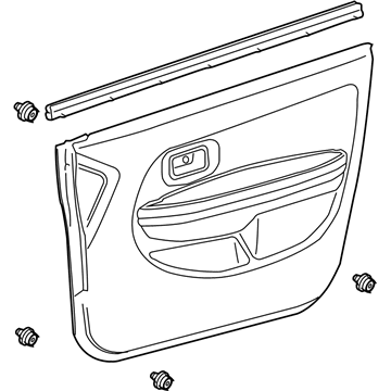 Scion 67610-5C201-B0 Door Trim Panel