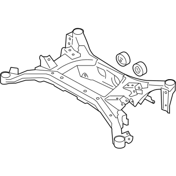 Toyota Rear Crossmember - SU003-10798