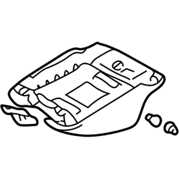 Toyota 81260-35060-B2 Lamp Assembly, Map