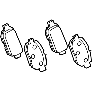 Scion 04466-12150 Brake Pads