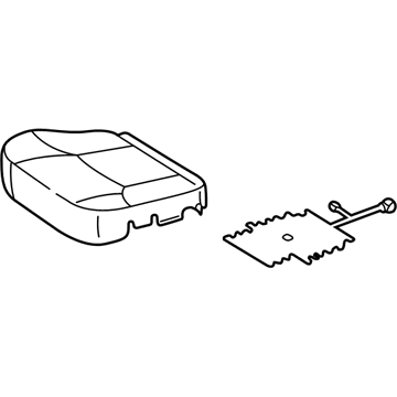 Toyota 71071-35A12-B1 Cover Sub-Assembly, Fr S