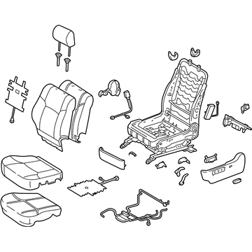 Toyota 71100-3G260-B6 Seat Assembly