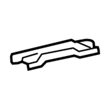 Toyota 57635-63010 Sidemember Rail Reinforcement