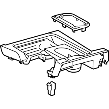 Toyota 58804-0C100-C0 Panel Sub-Assembly, Cons