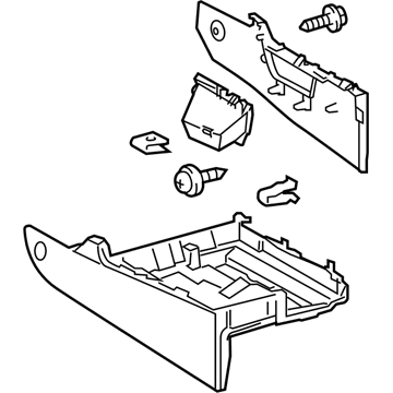 2014 Toyota Tundra Center Console Base - 58811-0C051-C0