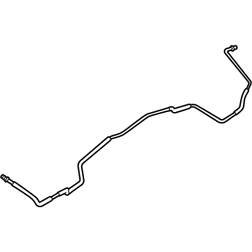 Toyota 88716-62070 Tube, Liquid, NO.1