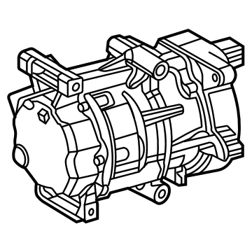 2023 Toyota Mirai A/C Compressor - 88370-62021